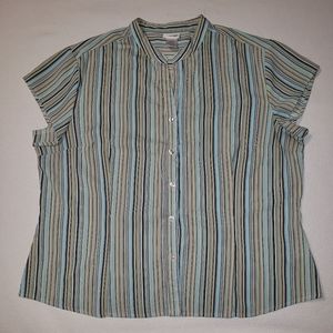 XL button down blouse